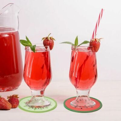 Orion Podtácka ovocie 9cm, 6ks