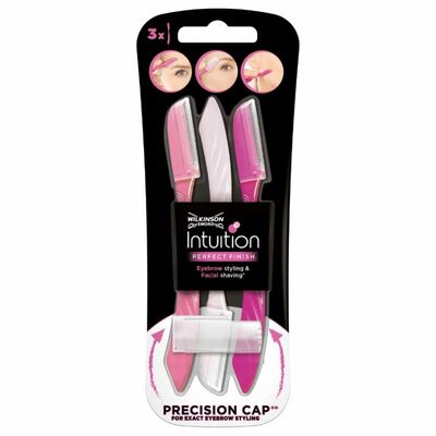 Wilkinson Intuition Perfect Finish zarovnávač obočia 3ks