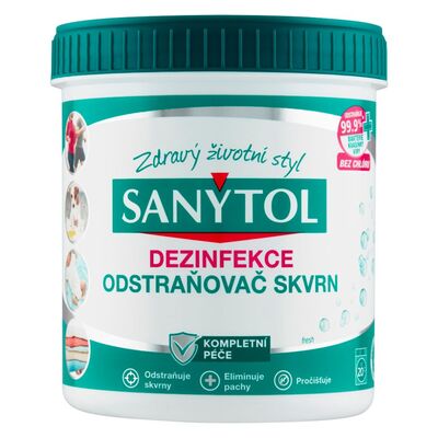 Sanytol Dezinfekcia odstraňovač škvŕn 450 g