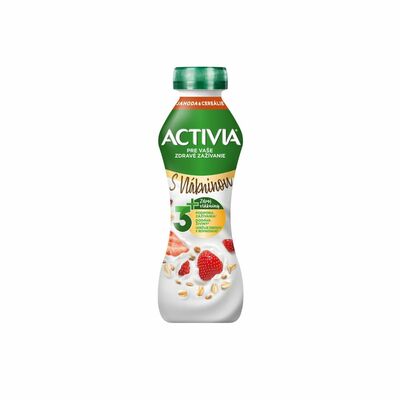 Activia jogurtový nápoj Jahoda/cereálie 270g Danone