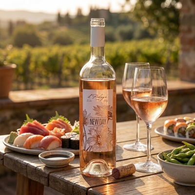 Víno ružové New Day Rosé IGT Sangiovese 2023 0,75l