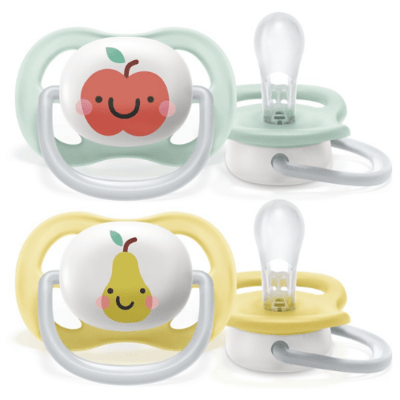 Avent Cumlík Ultra air jablko 0-6m 2ks