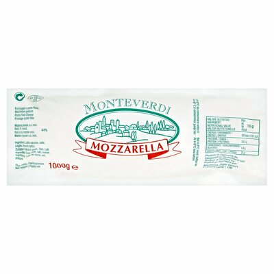 Mozzarella Monteverdi Del Carlo blok 1kg Jäger