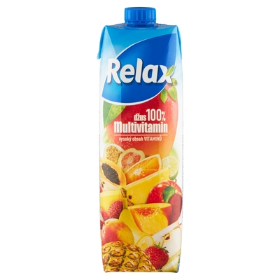 Relax Džús 100% multivitamín 1 l