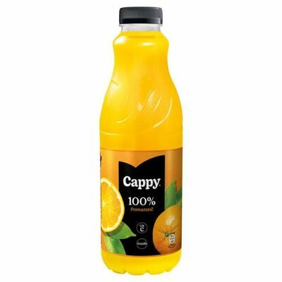 Cappy 100% Pomarančová šťava 1l *ZO