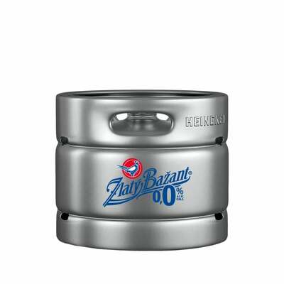 Pivo Zlatý Bažant Radler 0,0% KEG 30L*ZO VÝPREDAJ