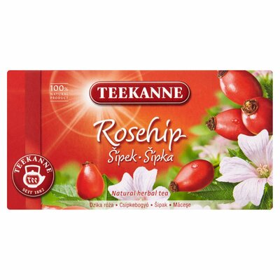 TEEKANNE Šípkovo-ibištekový čaj, 20 vrecúšok, 54 g
