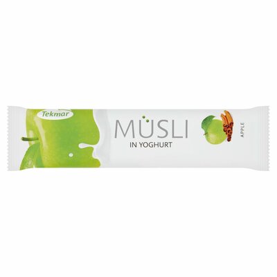 Tekmar Müsli tyčinka v jogurte Jablko, škorica 30g