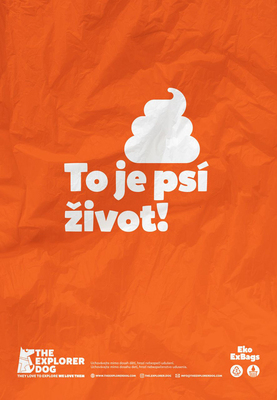 Explorer dog recyklované vrecká 60ks