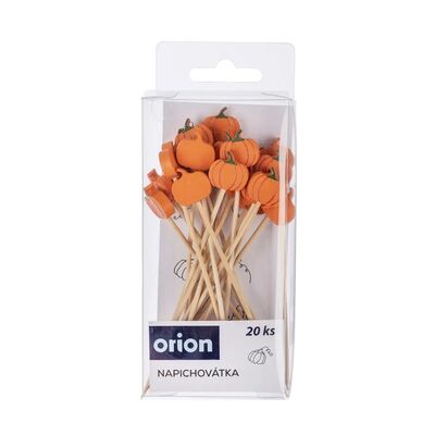 Orion Napichovátka Halloween tekvica 11cm 20ks