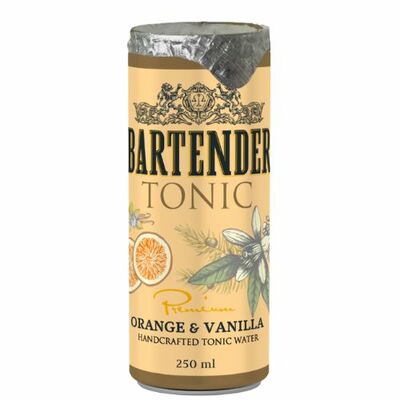 Bartender tonic pomaranč, vanilka 250ml *ZO