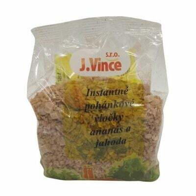 Instantné pohánkové vločky ananás 250gJ.V VÝPREDAJ