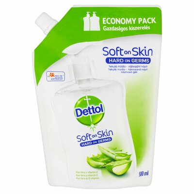 Dettol Aloe&amp;amp;Vitamín E náhradná náplň 500ml