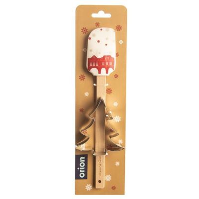 Orion Stierka 29cm s vykrajovačkou Stromček zlatá