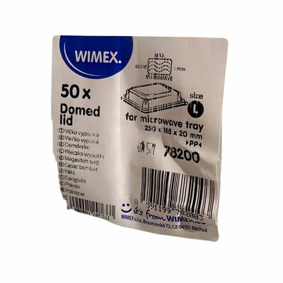 Viečko priehľadné pre menu misu L WI78200,50ks