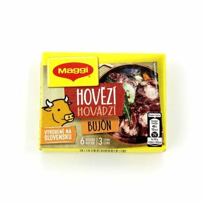 MAGGI Hovädzí bujón v kocke 3 l 6x10g