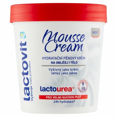 Lactovit Lactourea Mousse Cream penový krém 250ml
