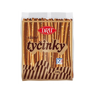 DRU Tyčinky slané 220g