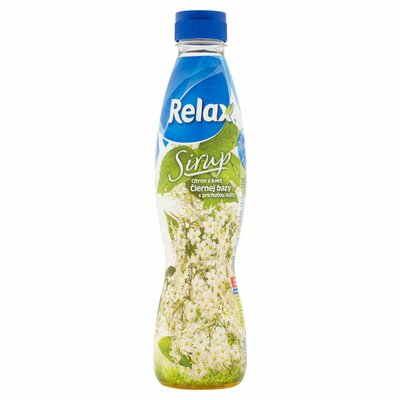 Sirup Čierna baza s príchuťou mäty 700ml Relax