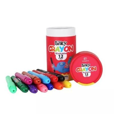 Jar Melo Pastelky voskové Umývateľné 12ks