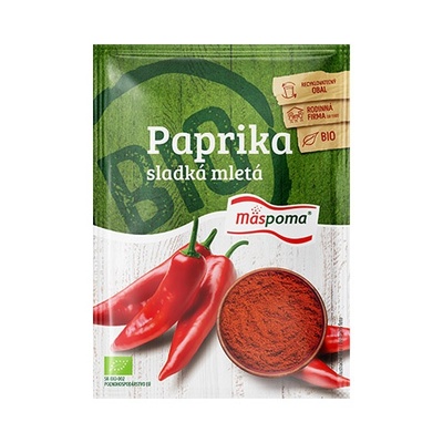 Korenie BIO Paprika sladká mletá 20g Mäspoma