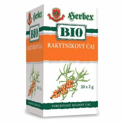 Herbex Bio Rakytníkový čaj 20x2g (40g)
