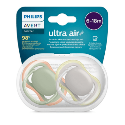 Avent Cumlík Ultra air 6-18m 2ks