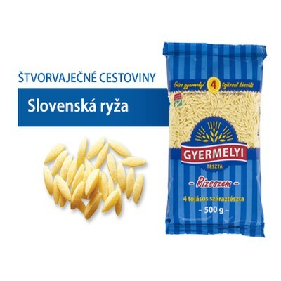 Cestoviny Slovenská Ryža 500g Gyermelyi