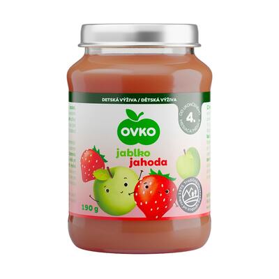 Detská výživa jahodová OVKO 190g