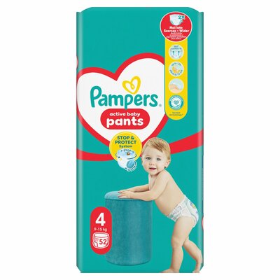 Pampers Pants Veľ.4, 9-15kg Plienky 52ks