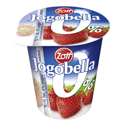 Jogurt Jogobella Jahoda 0% ZOTT 150g