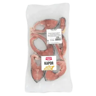 Mrazený Kapor rybničný podkovy cca 600g Radoma