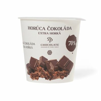 Horúca čokoláda extra horká 70% 60g DP Chocolate