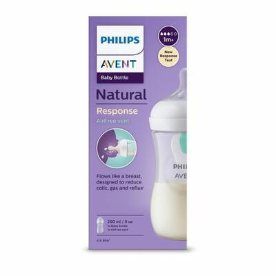 Philips Avent Fľaša Natural Response 260 ml, 1m+