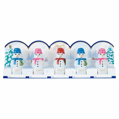 Lindt Figúrky Mini Snowman 5x10g