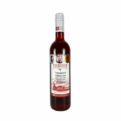 Víno ovocné Tradičný ríbezlák Thebener 0,75l