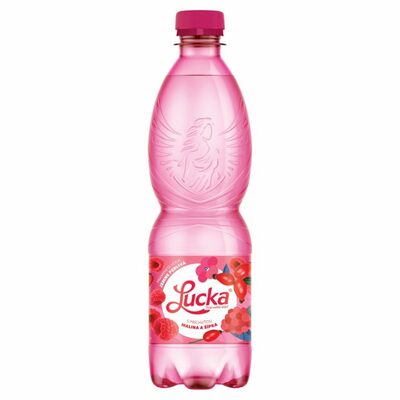 Lucka pramenitá voda malina šípka 500ml *ZO