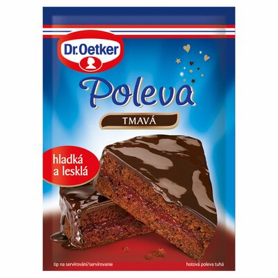 Poleva tmavá 100g Dr. Oetker