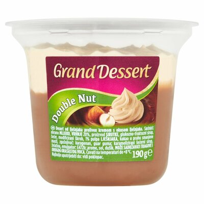 Grand Dessert Double Nut EHRMANN 190g