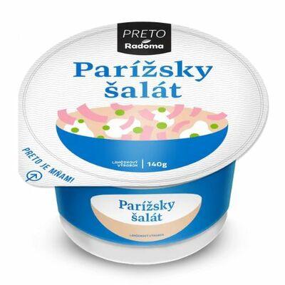 Šalát parížsky 140g PRETO Radoma