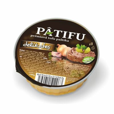 PÂTIFU Tofu paštika delikates 100g Veto Eco