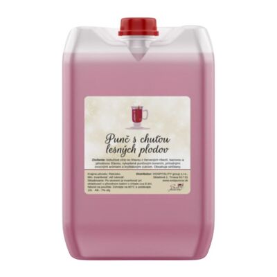 Punč lesné plody 7% 10l