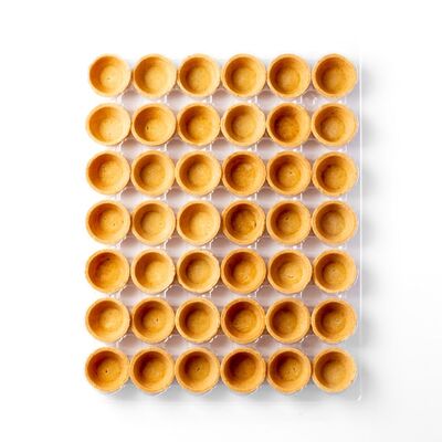 Tartaletka maslová bezlepková 40x18mm 42ks