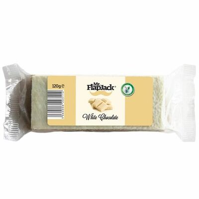 Mr.Flapjack biela čokoláda 120g