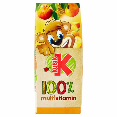 Kubík 100% multivitamín 200 ml