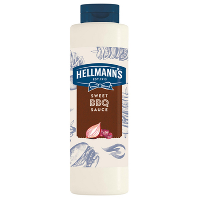 Dressing Barbeque One Hand Bottles 950g Hellmann&#039;s