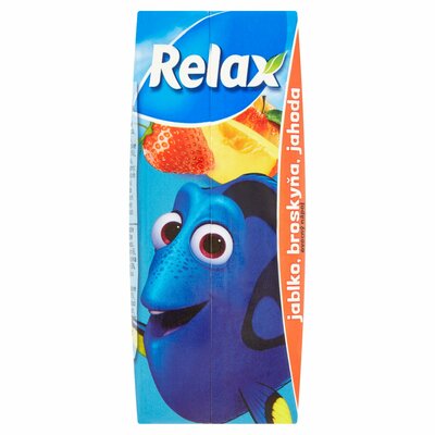 Relax Džús Pixar jablko, broskyňa, jahoda 200 ml