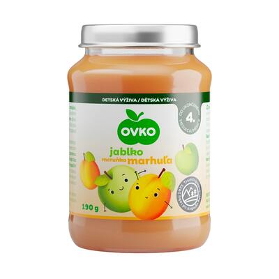 Detská výživa marhuľová OVKO 190g