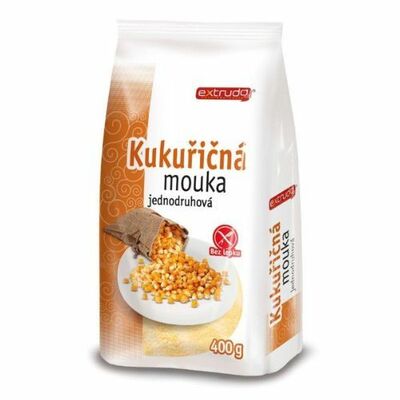 Múka kukuričná polohrubá 400g Extrudo