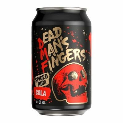 Dead Mans´s Fingers Spiced rum &amp; Cola 5% 330ml *ZO